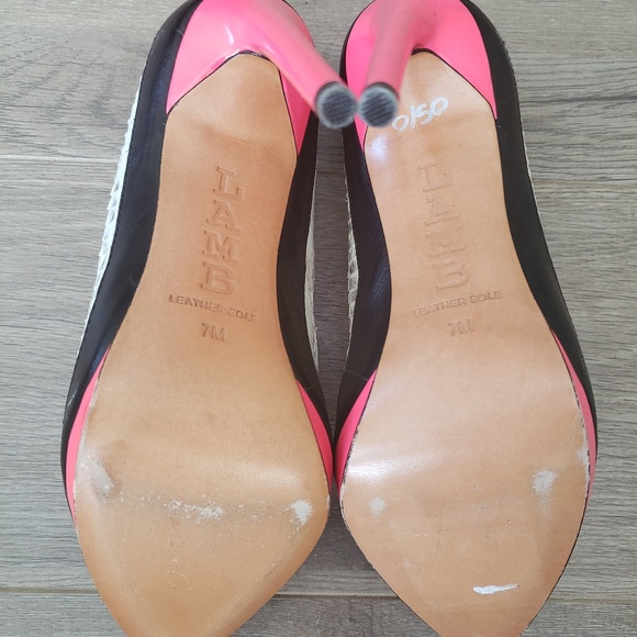 L.A.M.B. by Gwen Stefani Snake Print Pumps - Picture 4 of 4